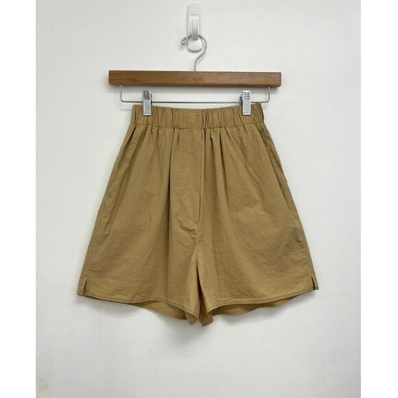The Frankie Shop Lui Organic Cotton Boxer Short Relaxed Pull On Elastic Waist XS - Picture 2 of 10